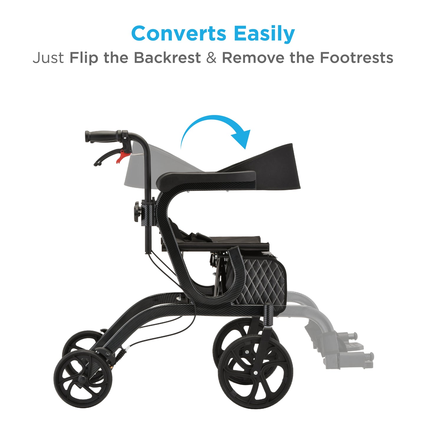 Gemini 2-in-1 Rollator/Translator