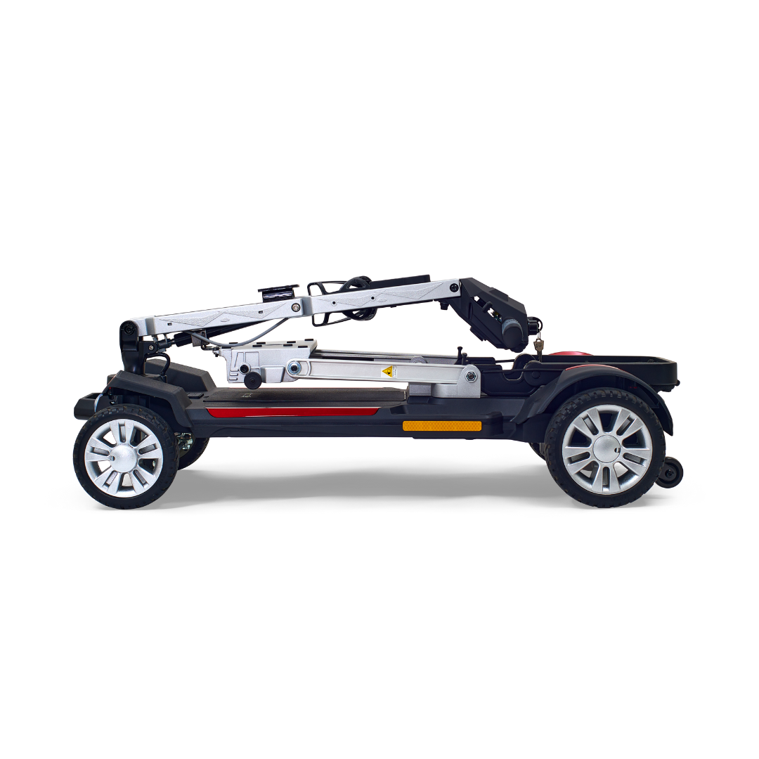 BuzzAround CarryOn Travel Folding 4-Wheel Scooter