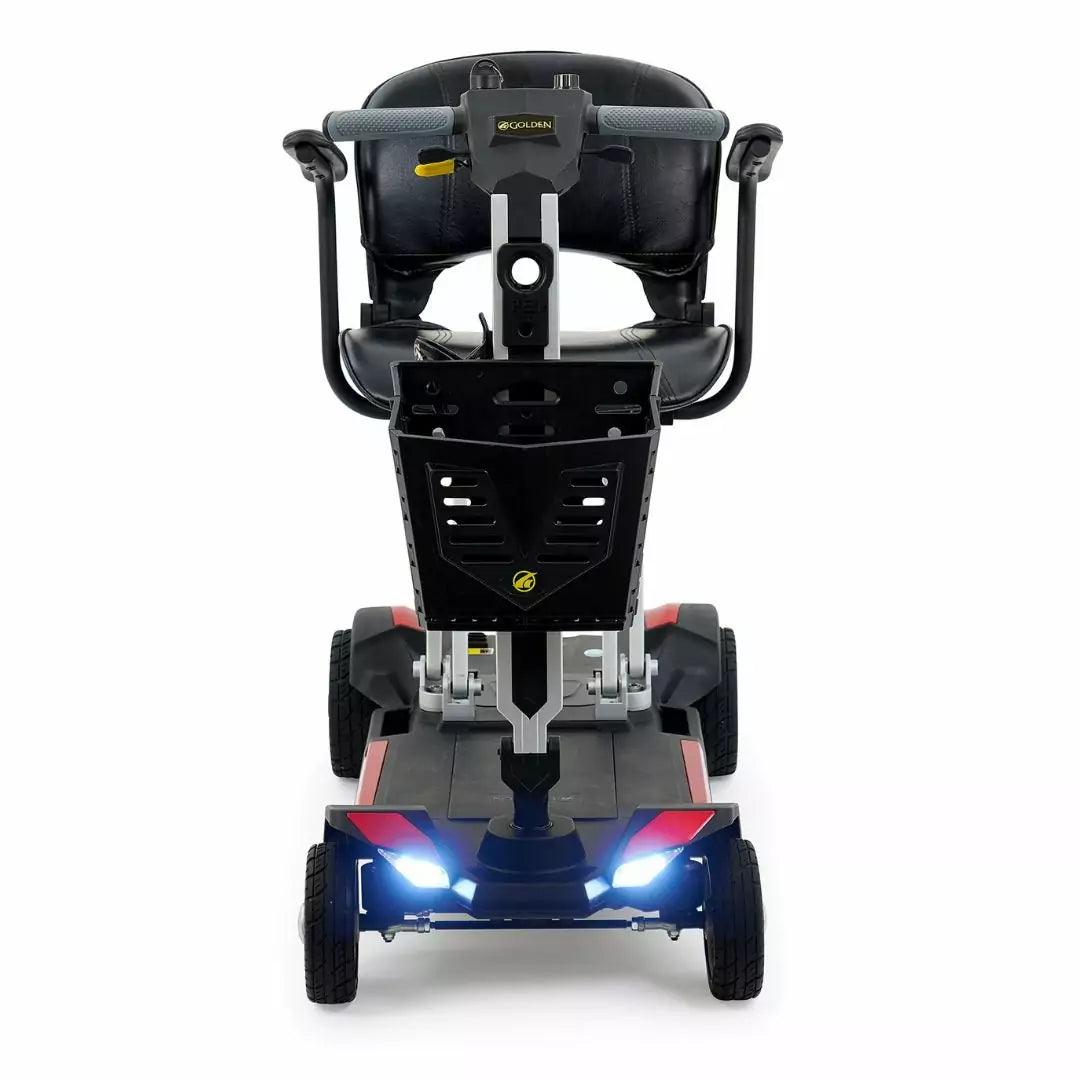 BuzzAround CarryOn Travel Folding 4-Wheel Scooter