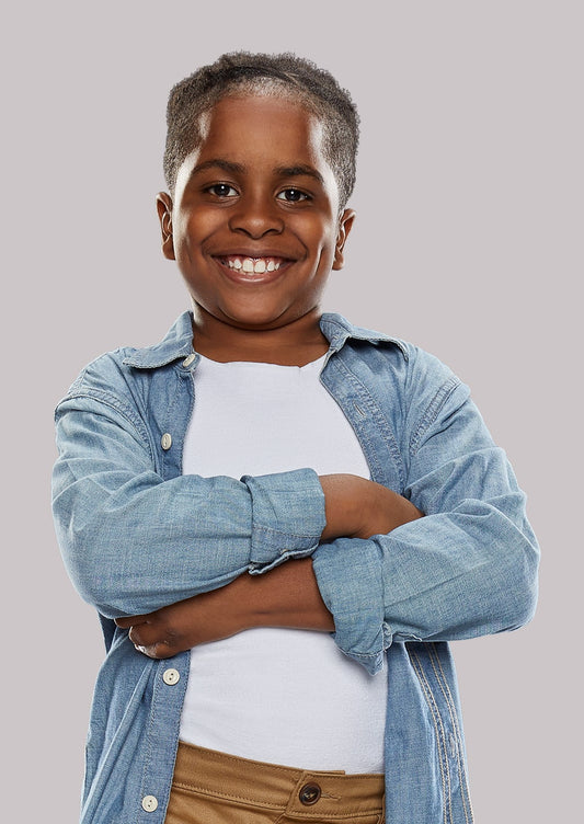Seamless Compresso-T Compression Shirt for Kids SmartKnitKIDS