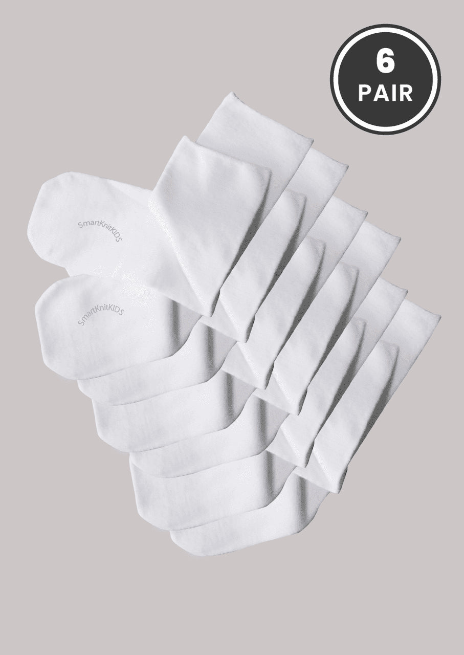 Seamless Sensitivity Socks - 6 Pair SmartKnitKIDS