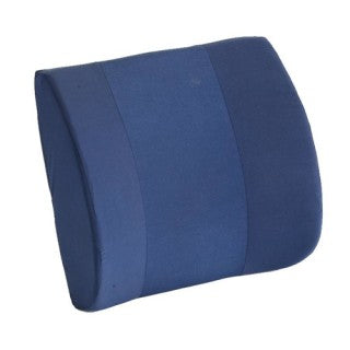 Back Cushion Memory Foam Blue