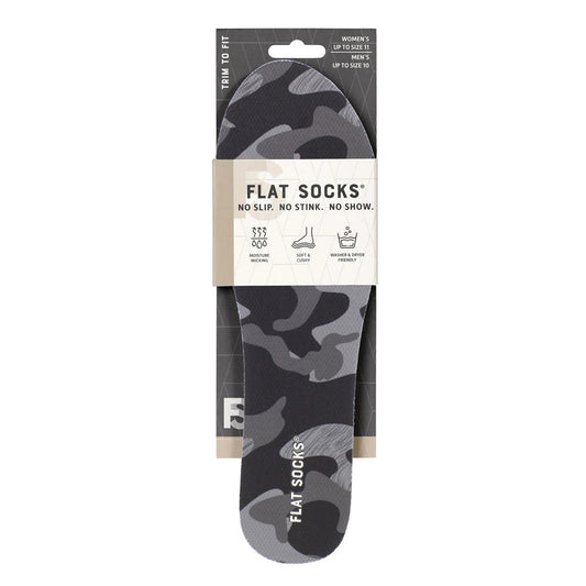 FLAT SOCKS Black Camo