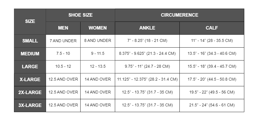 TruForm 18*mmhg Anti-Embolism Below Knee Compression Stockings