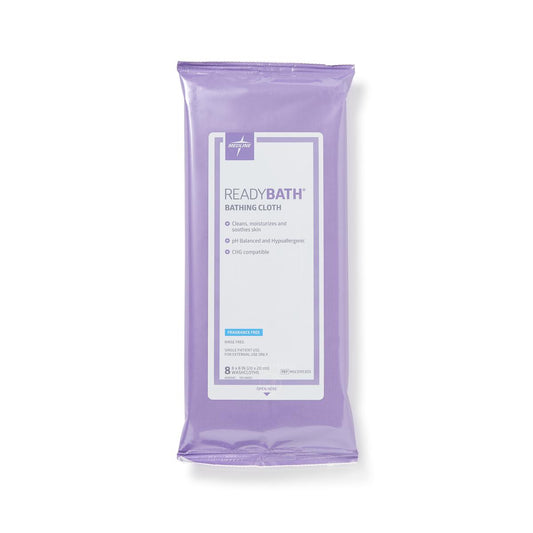 ReadyBath Total Body Cleansing Disposable Washcloths, 8/pack