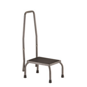 Step Stool With Hand Rail
