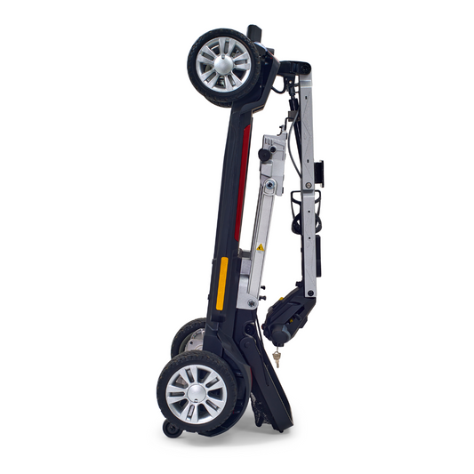 Electric Mobility Scooter Rental, 4-Wheel Folding Scooter