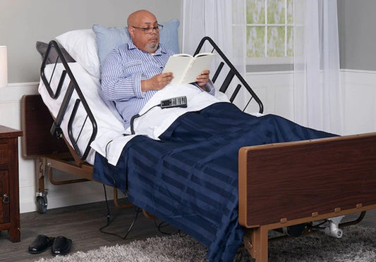 Semi-Electric Hospital Bed Rental: $270/month