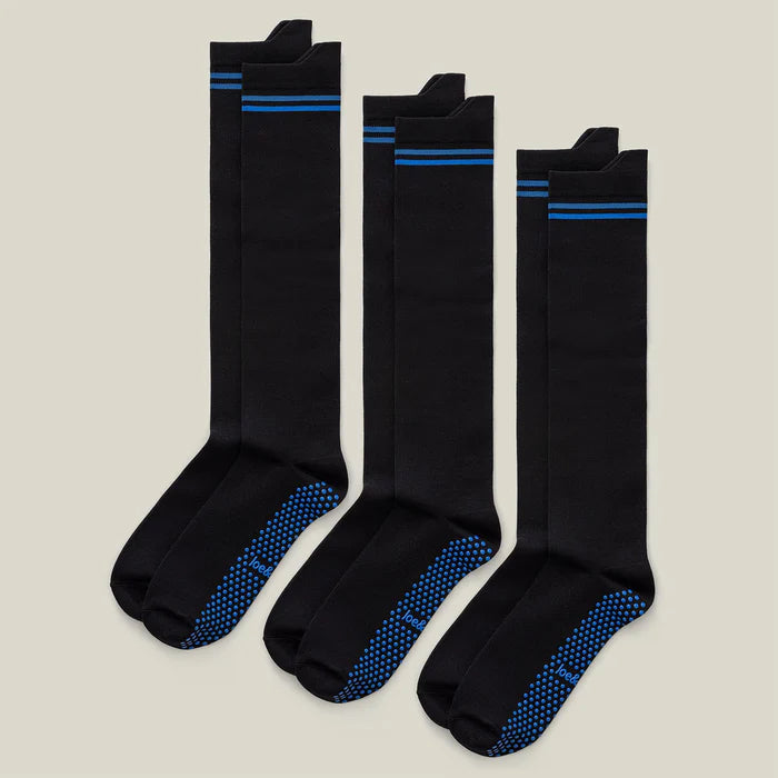 Big-Grip No-Slip Compression Socks 3-Pack - Unisex