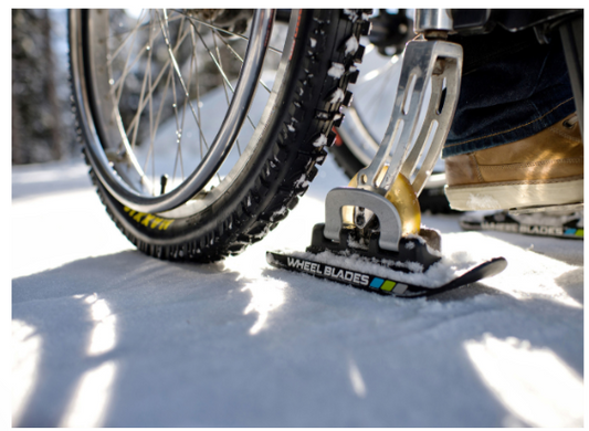 Wheel Blades S- Wheelchair skis for snow and sand (pair)