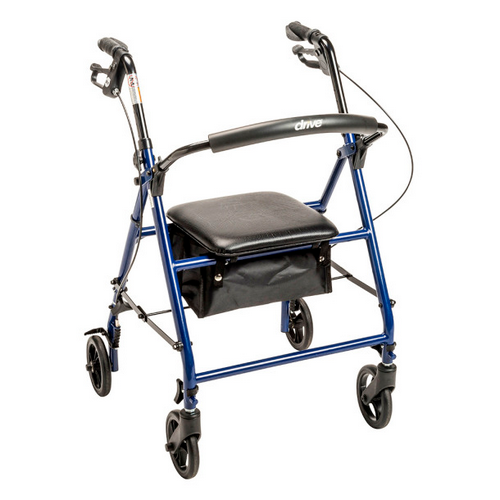 Drive Steel Rollator with 6” Wheels