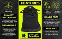 Husky Black 6E Extra-Extra Wide (Men's) Hands-Free Shoes