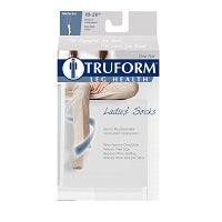 Truform Women's Cushioned 15-20mmhg Below Knee Compression Socks