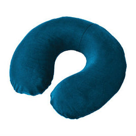 Neck Pillow Memory Foam Blue