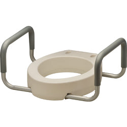 Toilet Seat Riser with Arms, 3.75"
