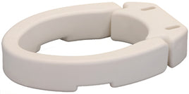 Toilet Seat Riser Hinged, No Arms, 3.75"