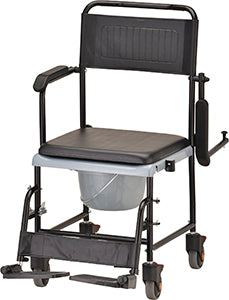 Transport Chair Commode With Droparm