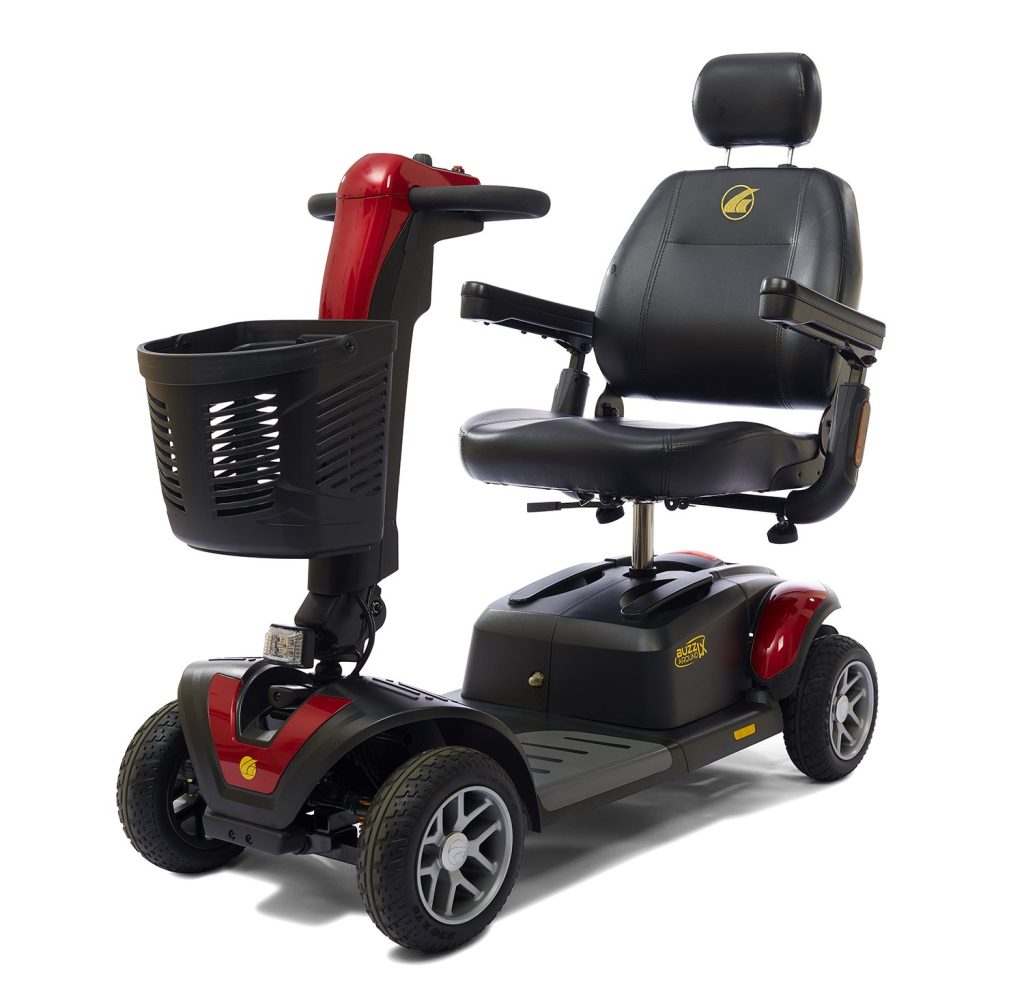 BuzzAround LX Luxury 4-Wheel Scooter