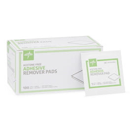 Adhesive Remover Pads, Acetone Free, 100/box