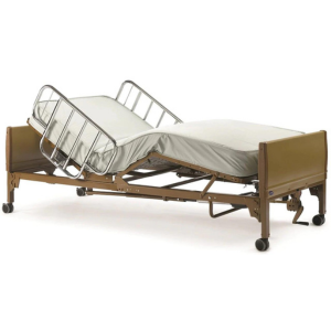 Delta Semi-Electric Hospital Bed Purchase (Therapeutic Mattress & Rails Included)