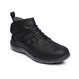 Women's Casual Boot Diabetic Shoes No91 (Black)