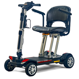 BuzzAround CarryOn Travel Folding 4-Wheel Scooter - IN STOCK