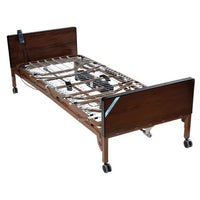 Delta Semi-Electric Hospital Bed Purchase (Therapeutic Mattress & Rails Included)